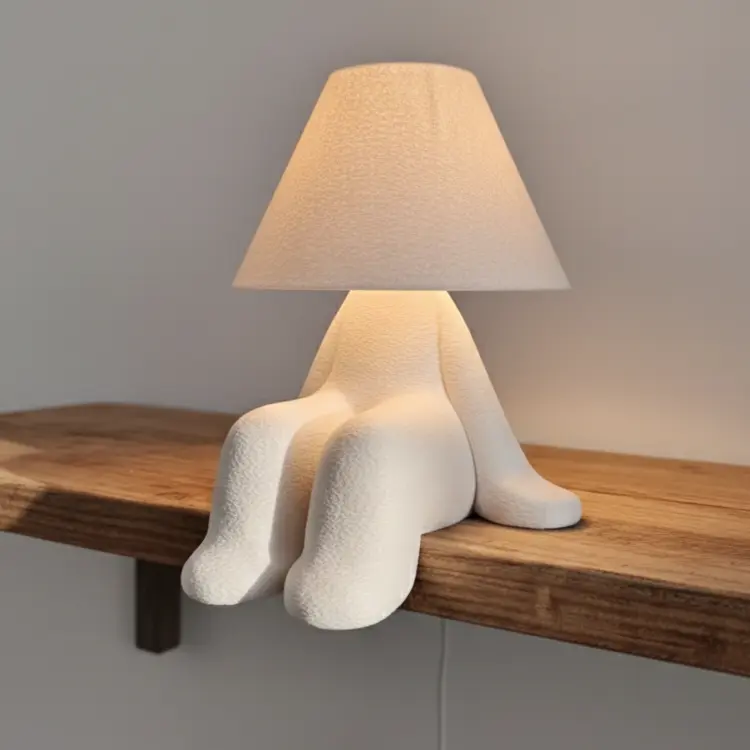 Gamsız Lamba 3d baskı lamba rahat 1